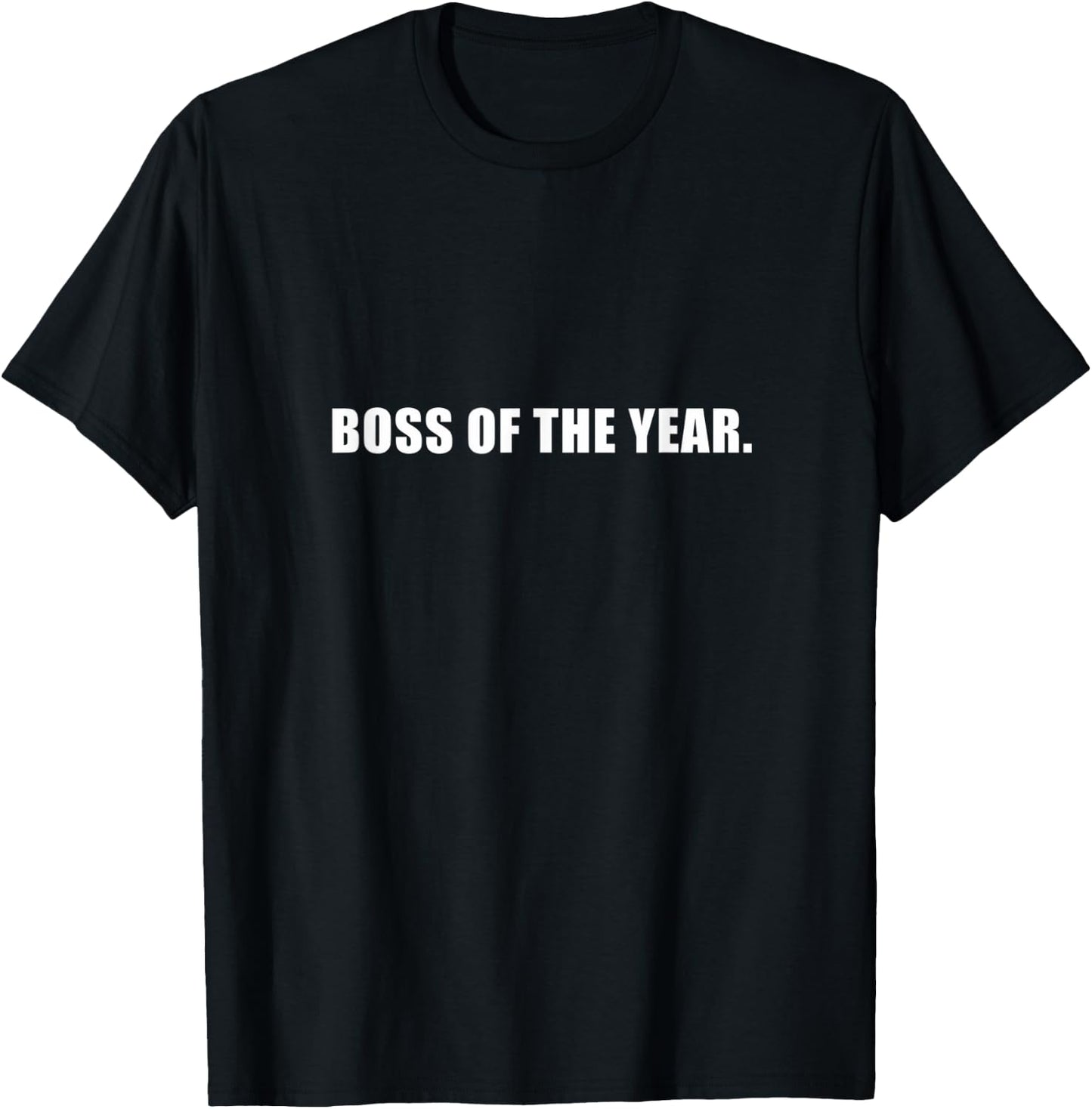 Boss of the Year Sarcastic Lady Boss Retro Coworker T-Shirt - T-Shirt | Black
