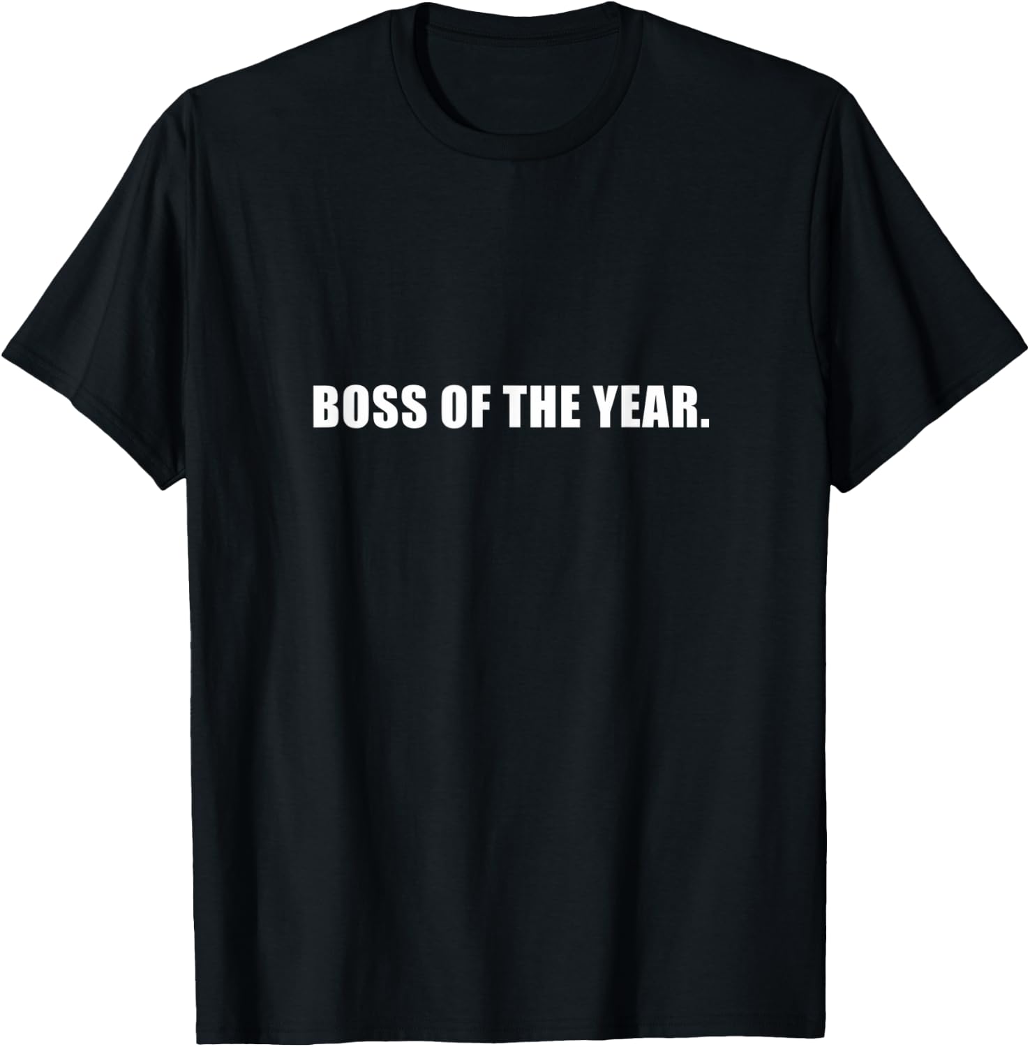 Boss of the Year Sarcastic Lady Boss Retro Coworker T-Shirt - T-Shirt | Black