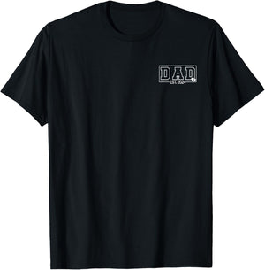 Loading New Dad 2024 Dad 2024 Logo , Black, Small T-Shirt - T-Shirt | Black