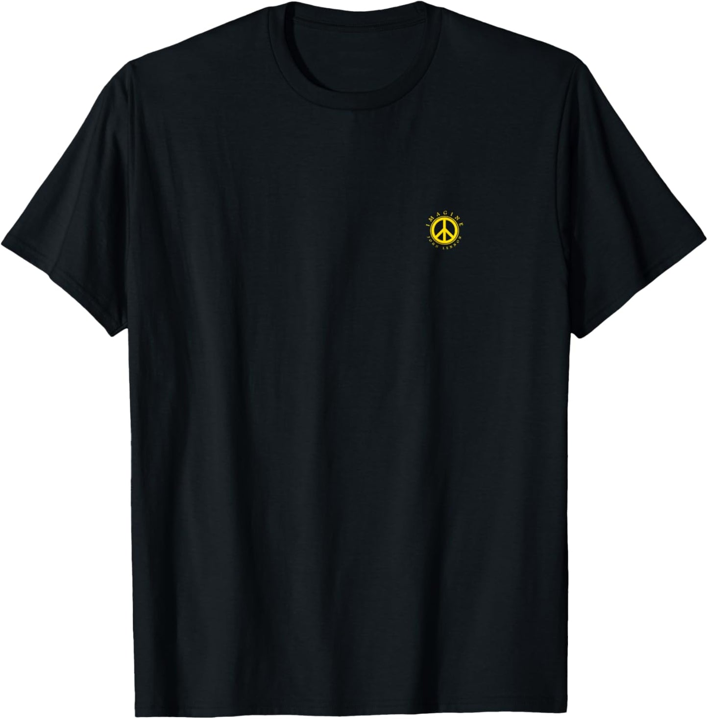 John Lennon - Imagine Pocket T-Shirt - T-Shirt | Black