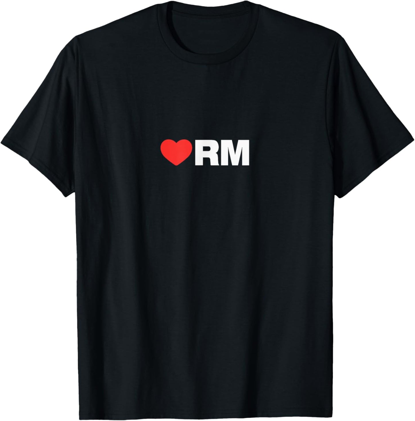 LOVE (heart) RM - Loved By People Whose Favorite is RM T-Shirt - T-Shirt | Black