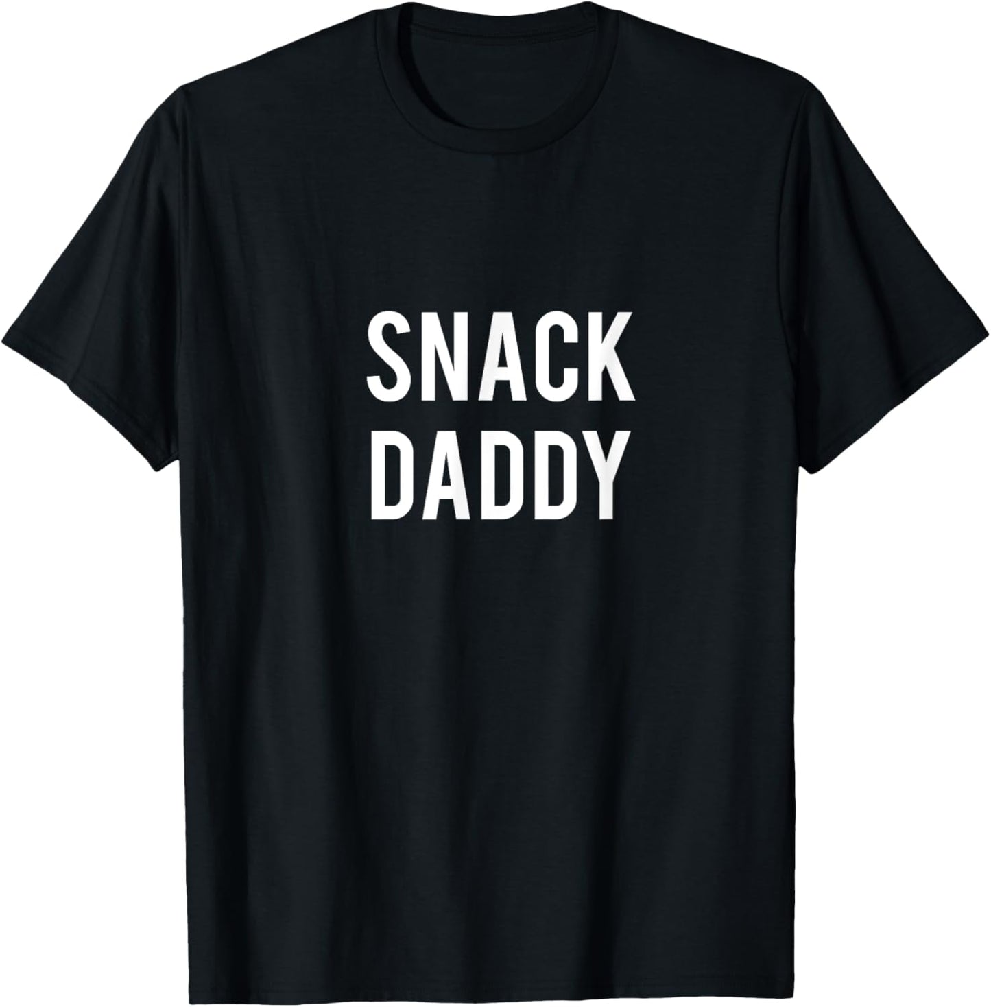 SNACK DADDY Design perfect for chefs Classic cook giftidea T-Shirt - T-Shirt | Black