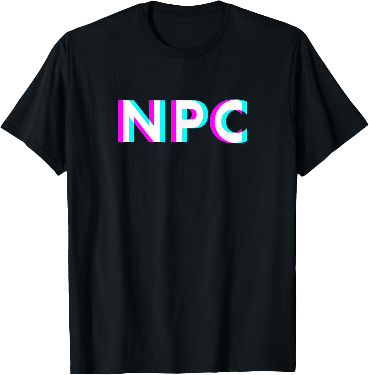 NPC Meme - Non Player Character T-Shirt - T-Shirt | Black