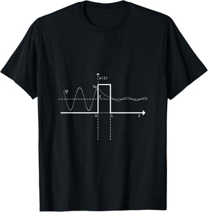 Quantum Physics Science Teacher Physical Science T-Shirt - T-Shirt | Black