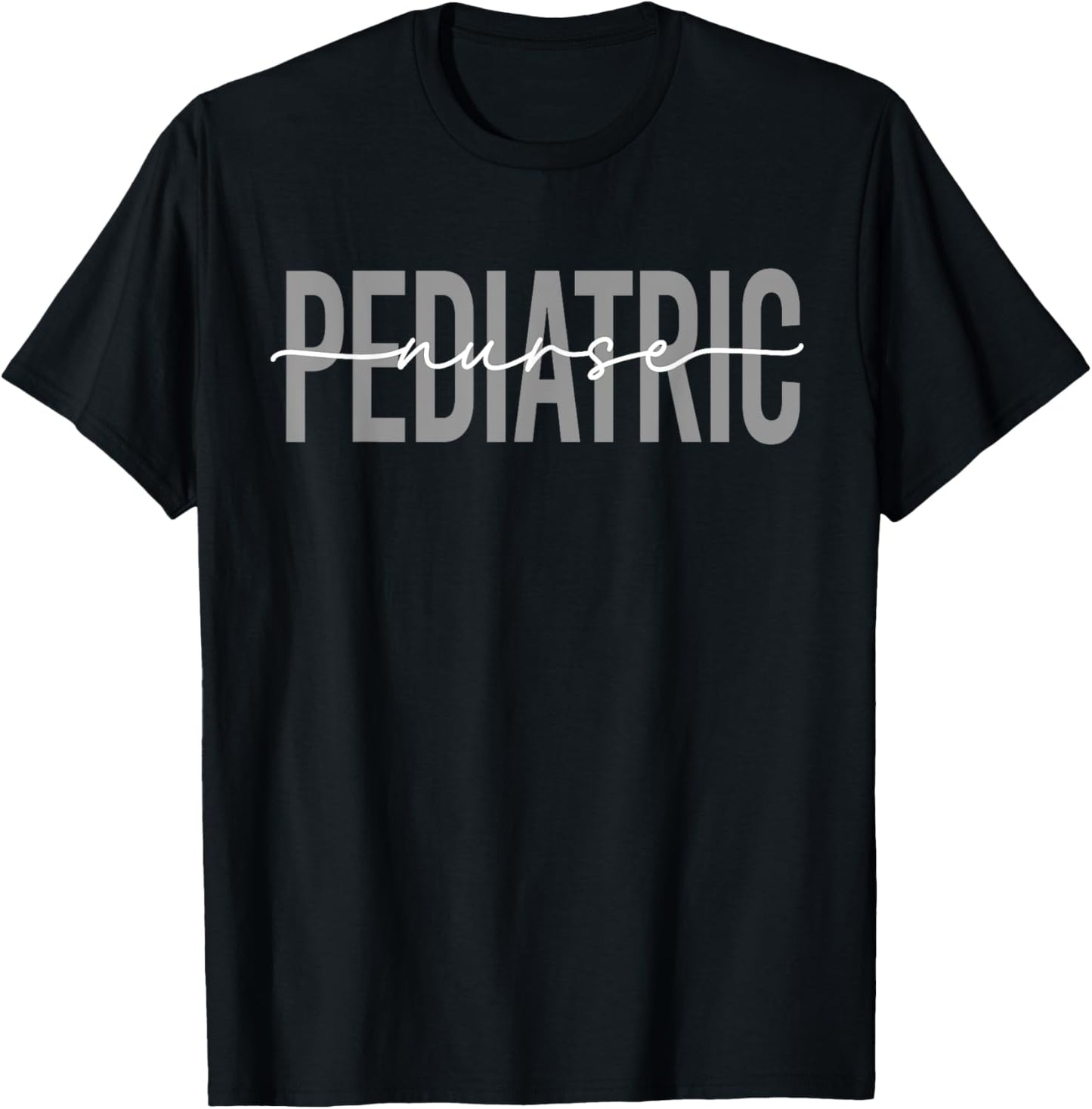 Pediatric Nurse PEDS Nursing Appreciation Pediatric T-Shirt - T-Shirt | Black