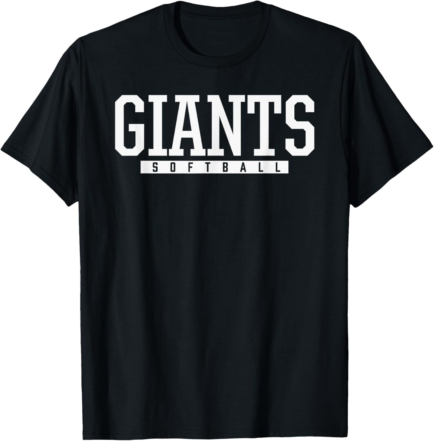 Ben Davis Giants Softball HS T-Shirt - T-Shirt | Black
