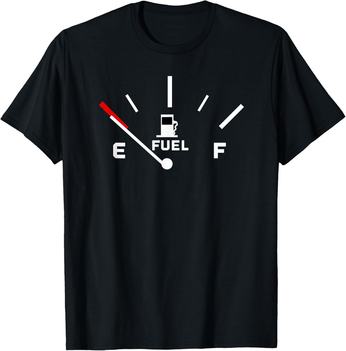 Running On Empty Funny Parenting T-Shirt - T-Shirt | Black