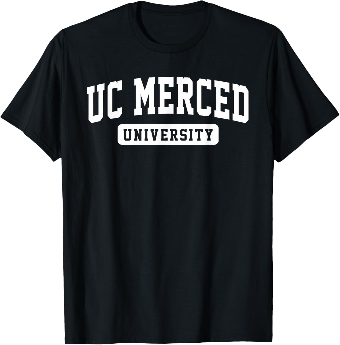 UC Merced University Arch Vintage Classic Design Gifts Men T-Shirt - T-Shirt | Black