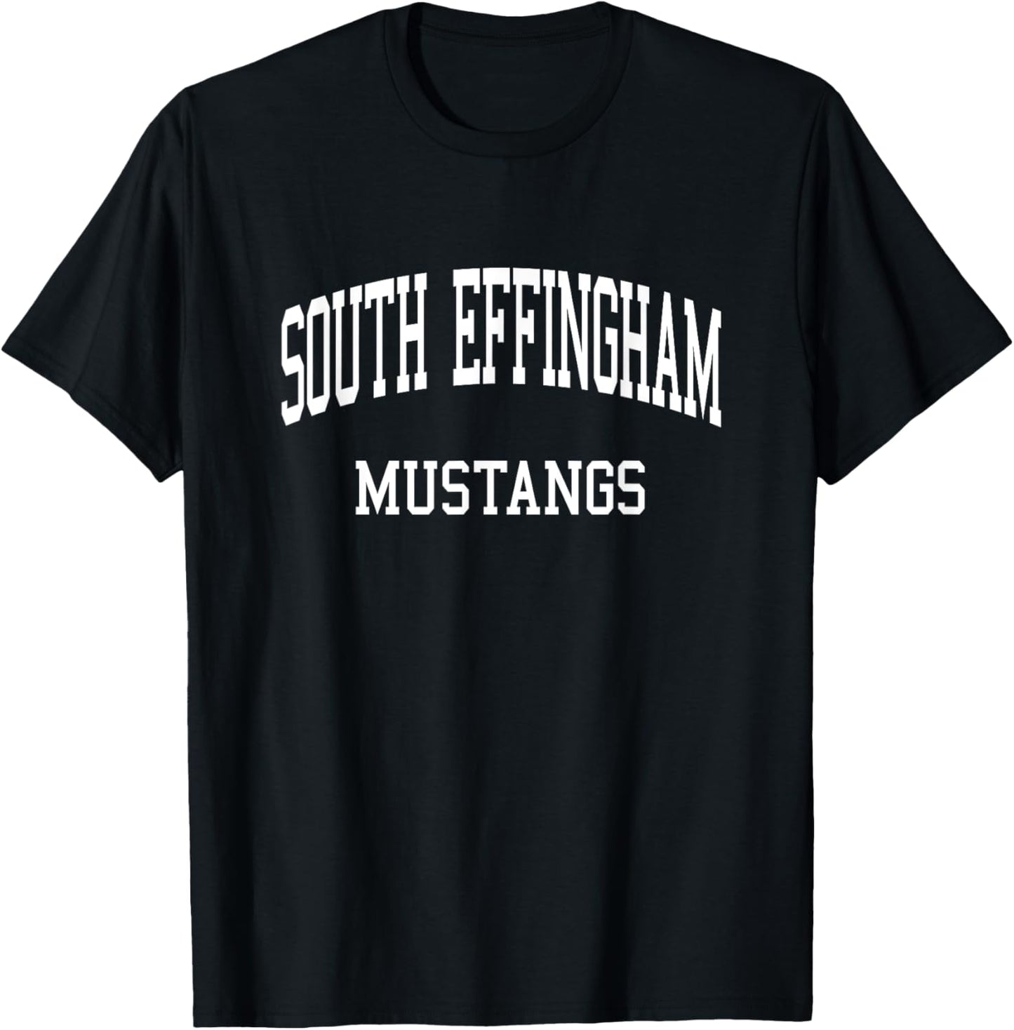 South Effingham High School HS Guyton GA Retro Sports T-Shirt - T-Shirt | Black