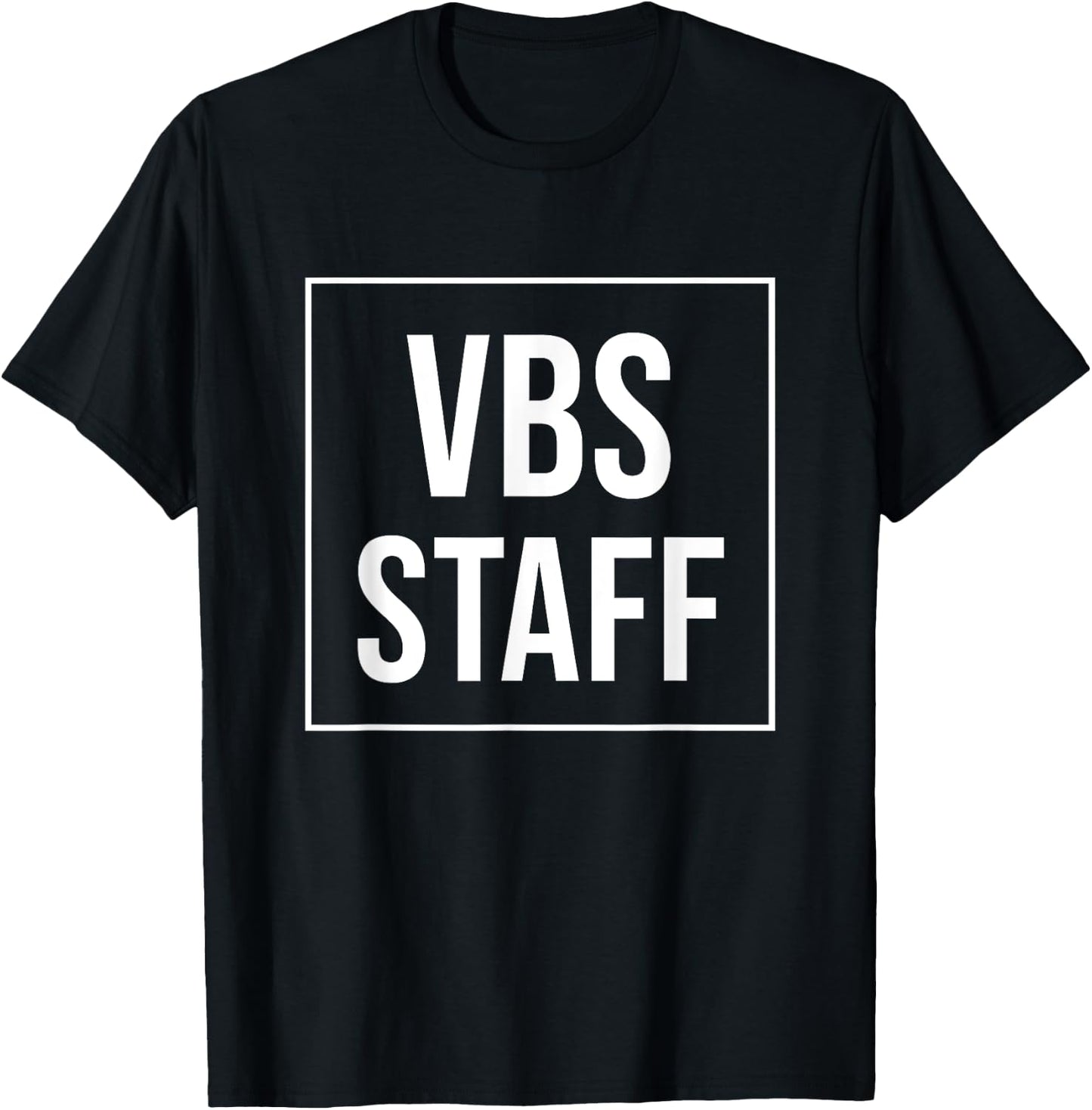 VBS Staff VBS Vacation Bible School Christian Church Jesus T-Shirt - T-Shirt | Black