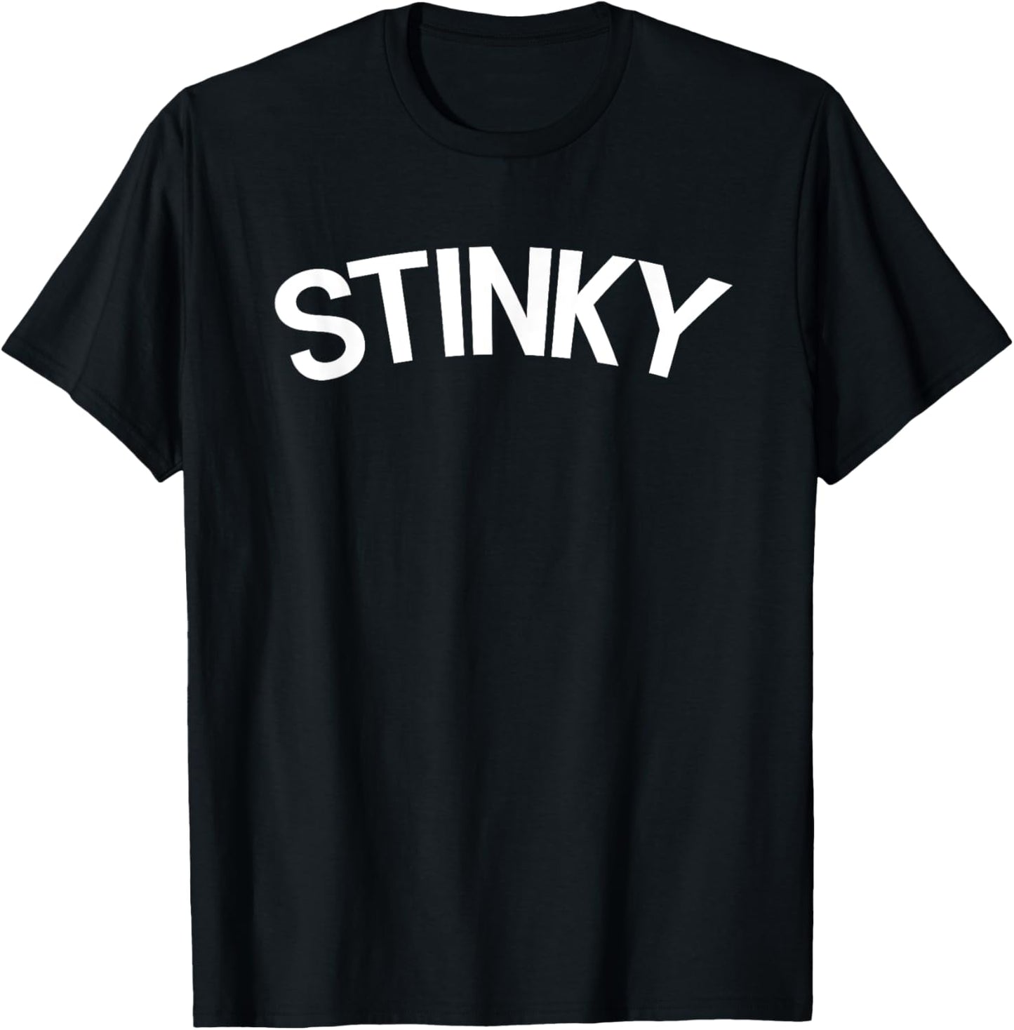 STINKY. Funny nickname for the stinky people. Gag gift lol T-Shirt - T-Shirt | Black