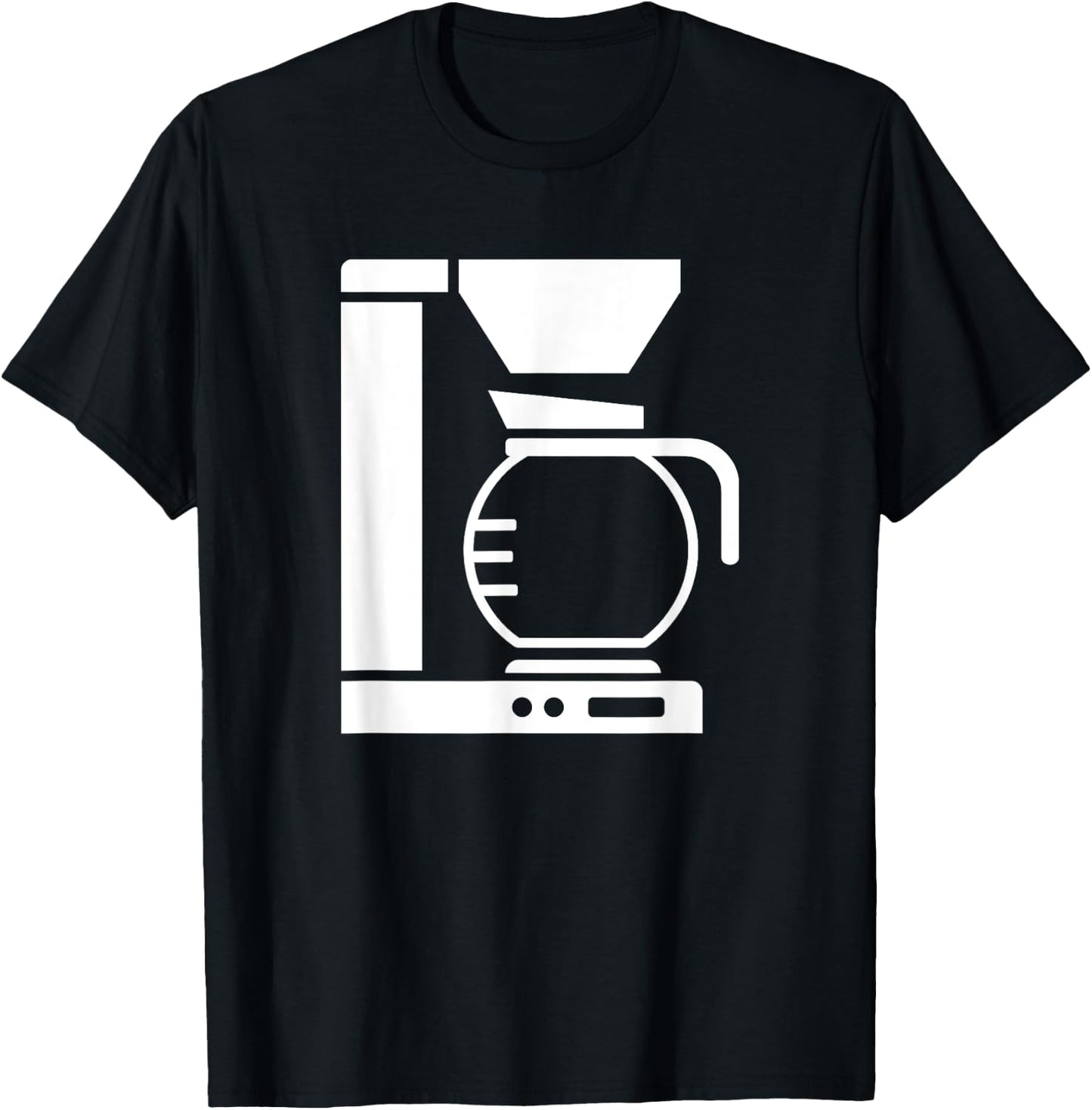 Coffee machine pot T-Shirt - T-Shirt | Black