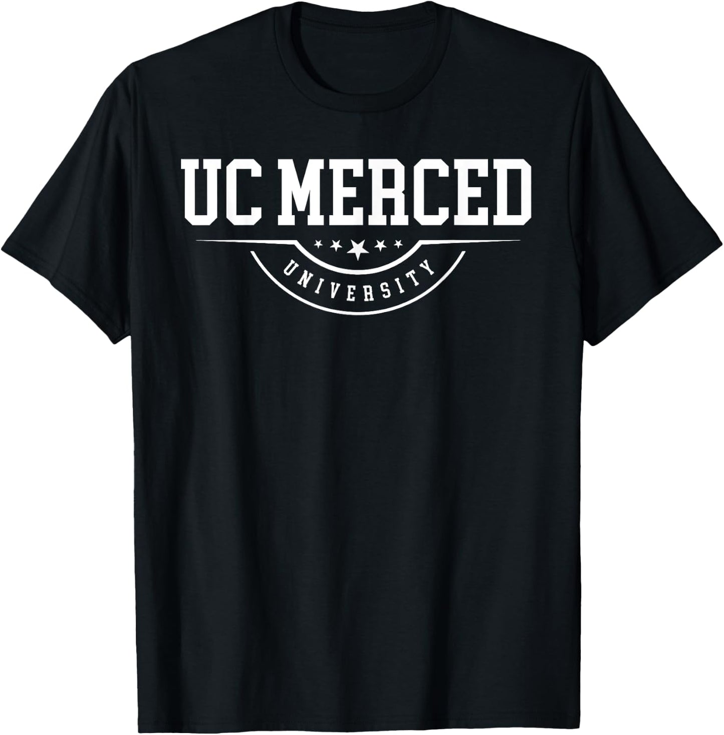 UC Merced University Arch Vintage Classic Design Gifts Men T-Shirt - T-Shirt | Black