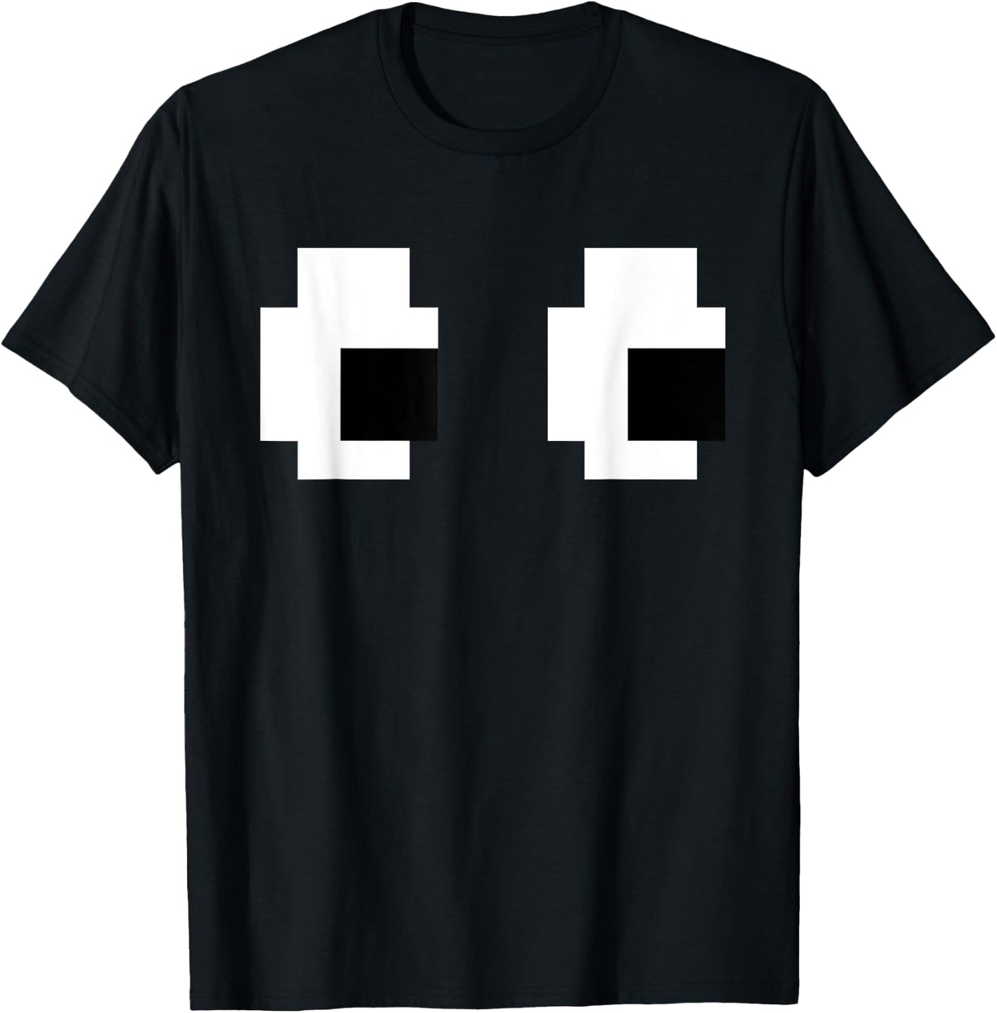 Retro Arcade Game Ghost 80s 8 bit Halloween Group Costume T-Shirt - T-Shirt | Black