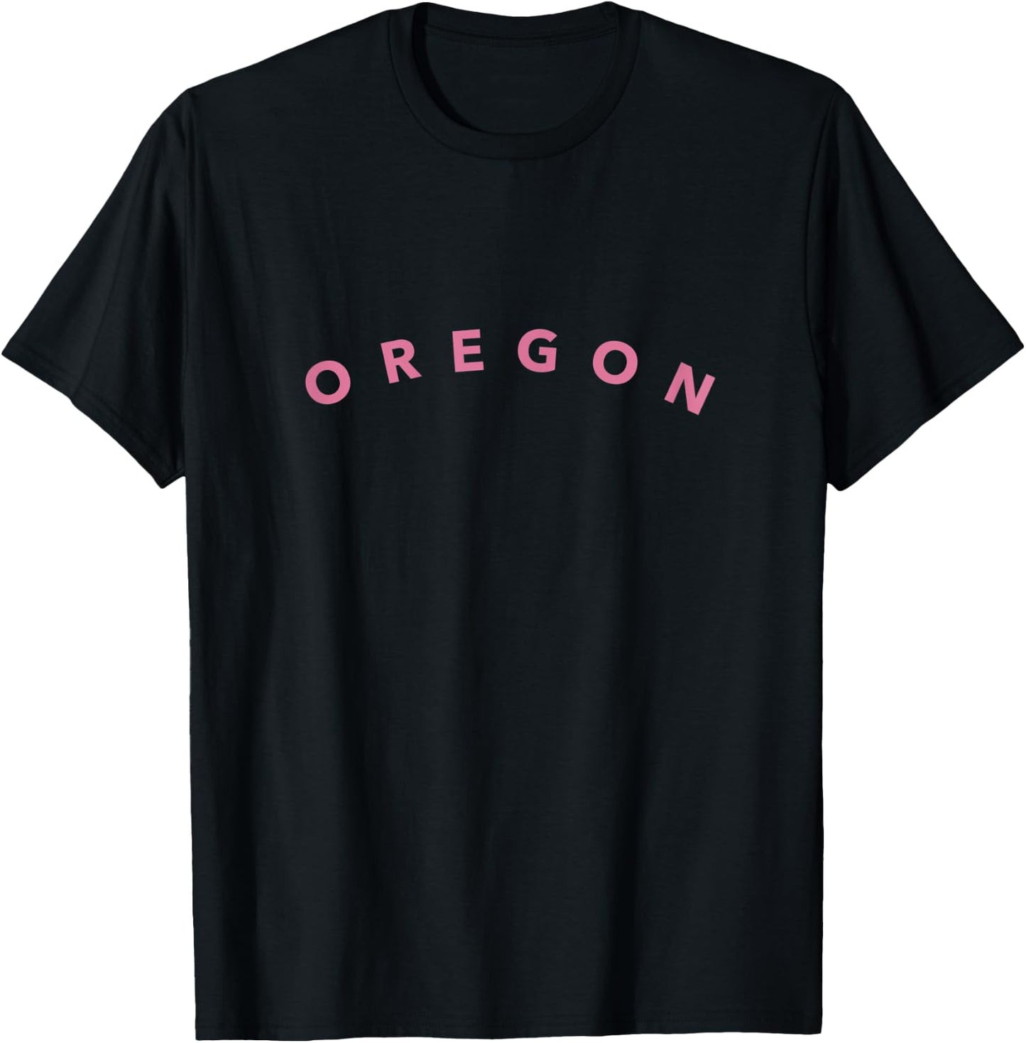 Oregon Pink T-Shirt - T-Shirt | Black