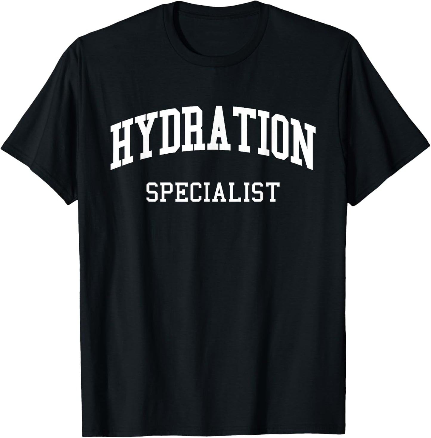 Waterboy Hydration Specialist Hydrated Homie H2O Water Meme T-Shirt - T-Shirt | Black