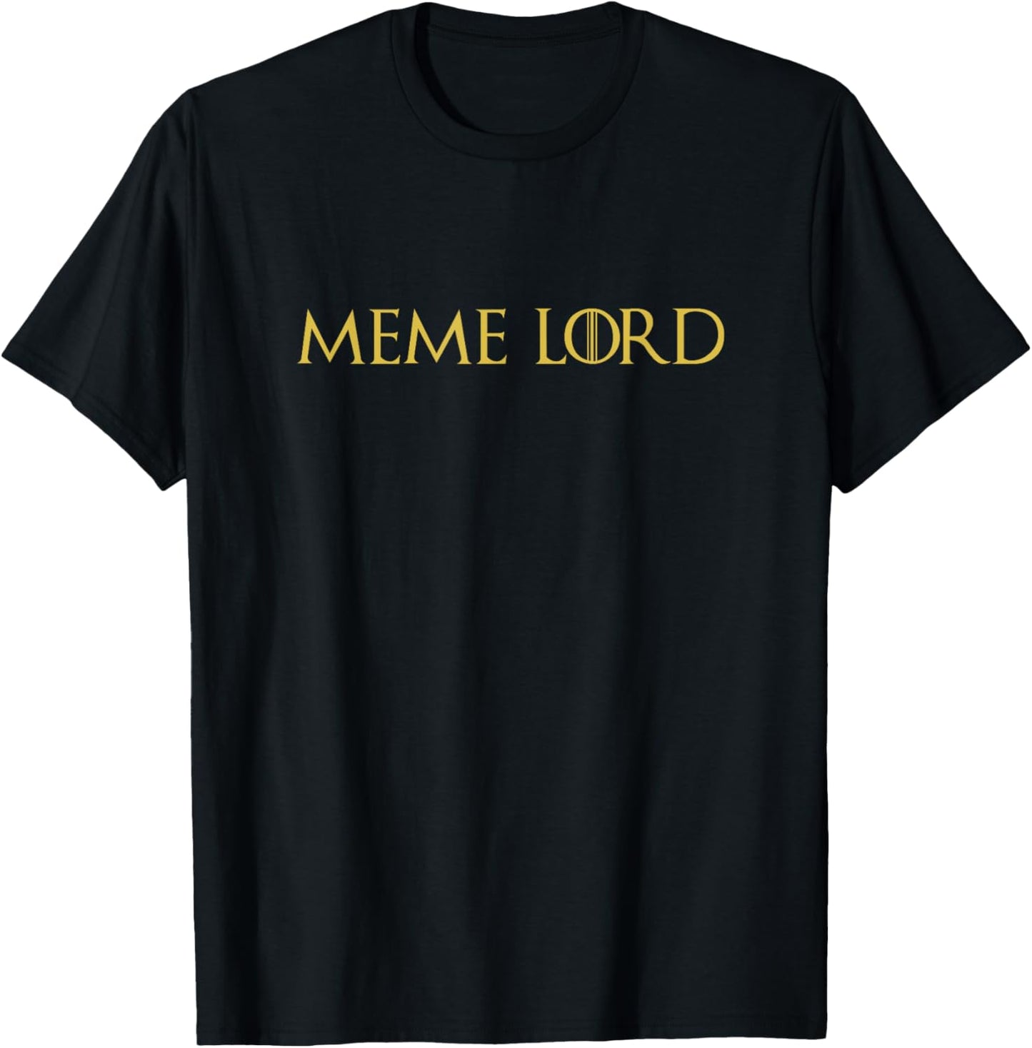Meme Lord - Internet Humor Fantasy Apparel T-Shirt - T-Shirt | Black