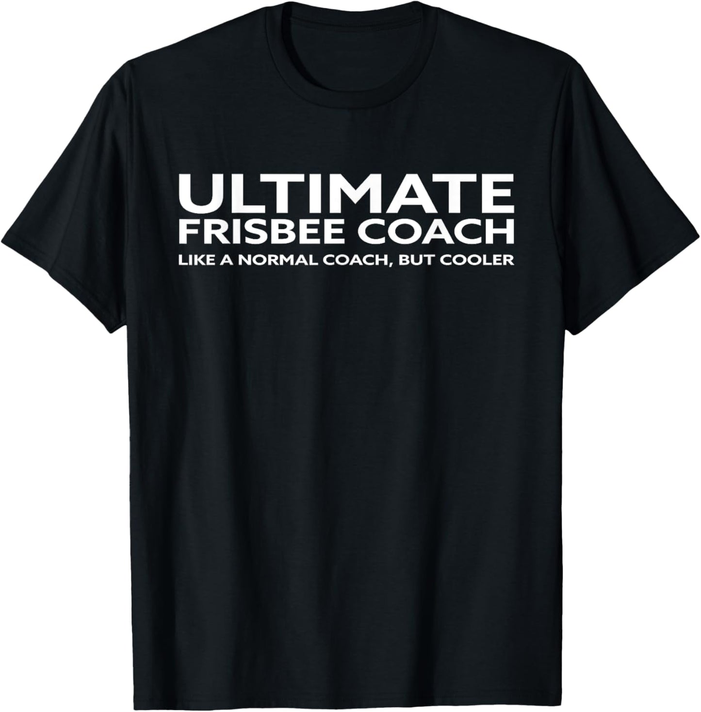 Ultimate Frisbee Player Coach Disc Golf Men Women I T-Shirt - T-Shirt | Black