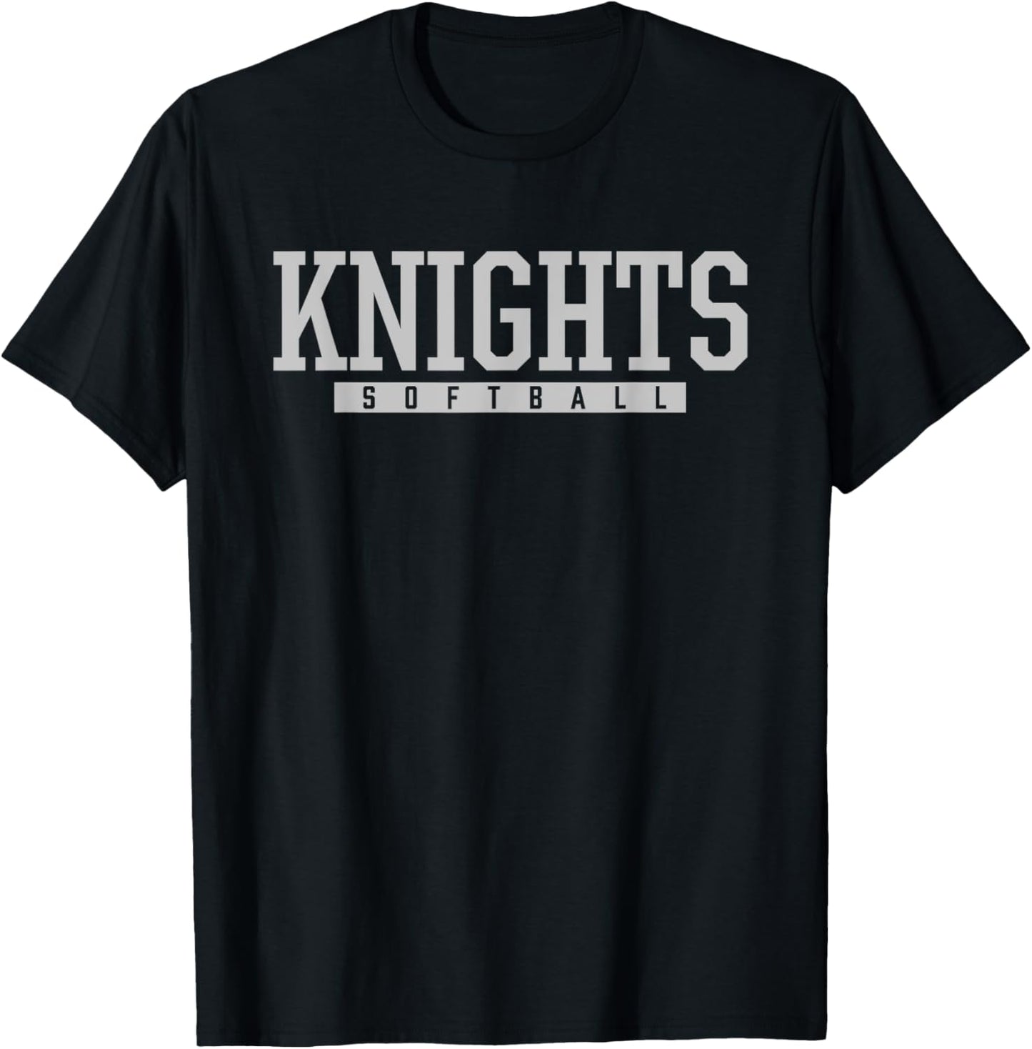 Higley Knights Softball HS T-Shirt - T-Shirt | Black