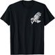 Falcon Abstract Haida Art Pacific Northwest Coast Bird T-Shirt - T-Shirt | Black