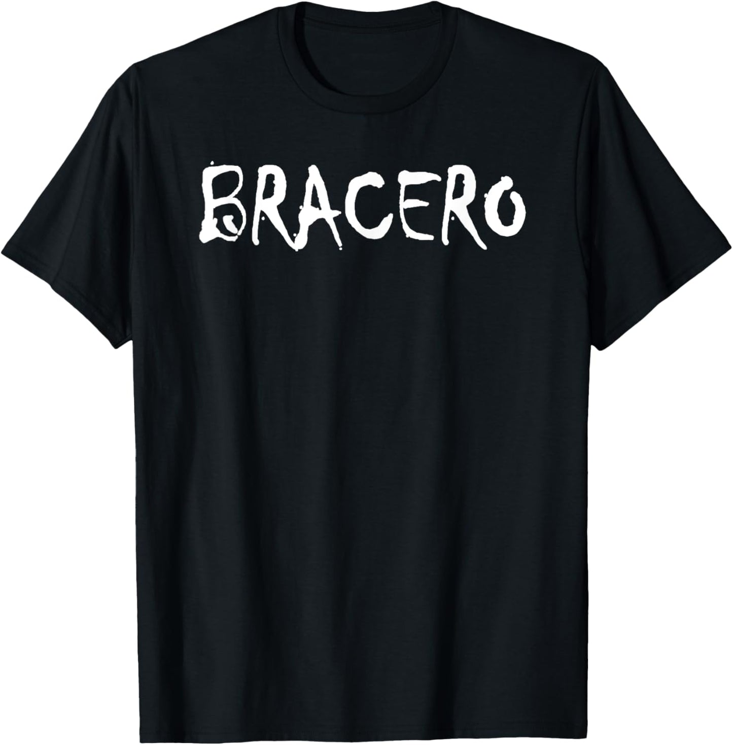 Bracero Last Name American Hispanic Mexican Spanish Family T-Shirt - T-Shirt | Black
