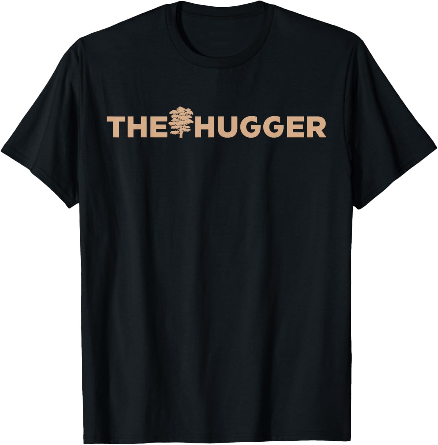The Tree Hugger Retro Vintage Environmental Nature Lover T-Shirt - T-Shirt | Black