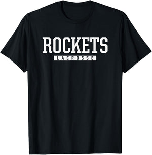 Robinson Rockets Lacrosse HS T-Shirt - T-Shirt | Black