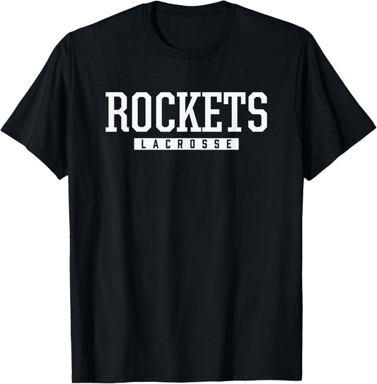 Robinson Rockets Lacrosse HS T-Shirt - T-Shirt | Black