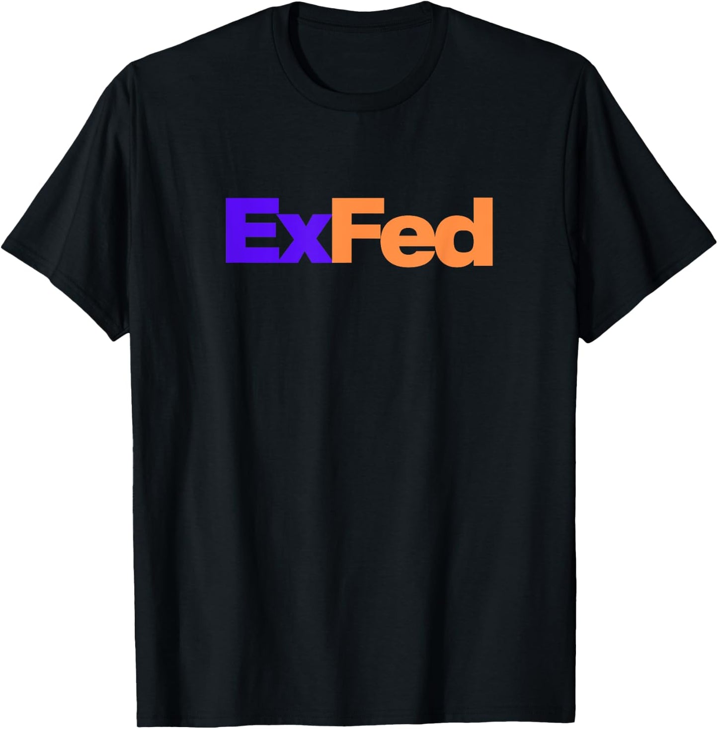 Retired Federal Government Worker ExFed Funny Retirement T-Shirt - T-Shirt | Black