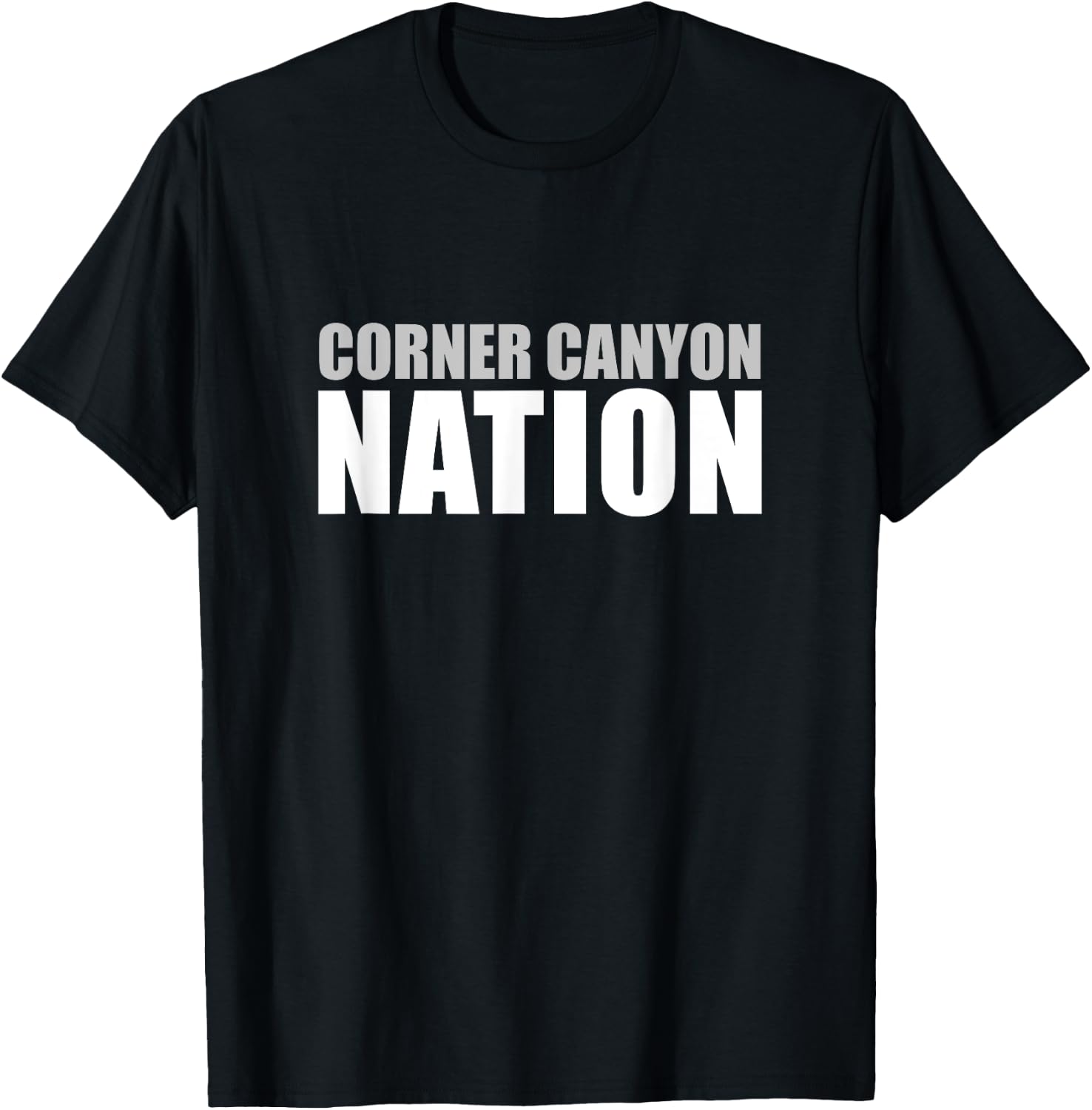 Corner Canyon High School Nation T-Shirt - T-Shirt | Black