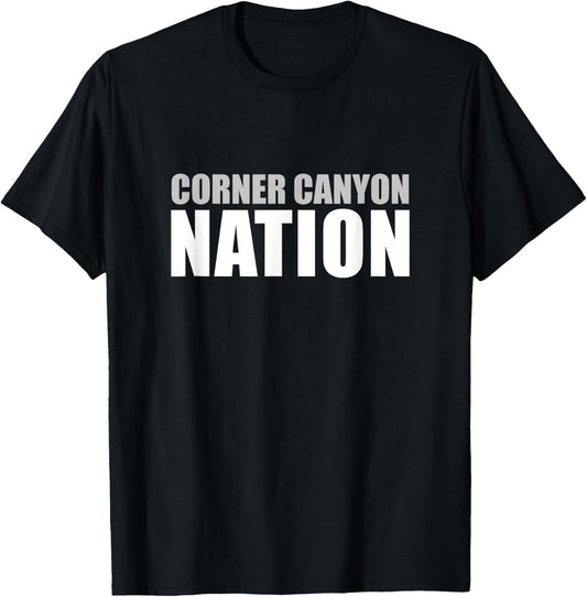 Corner Canyon High School Nation T-Shirt - T-Shirt | Black