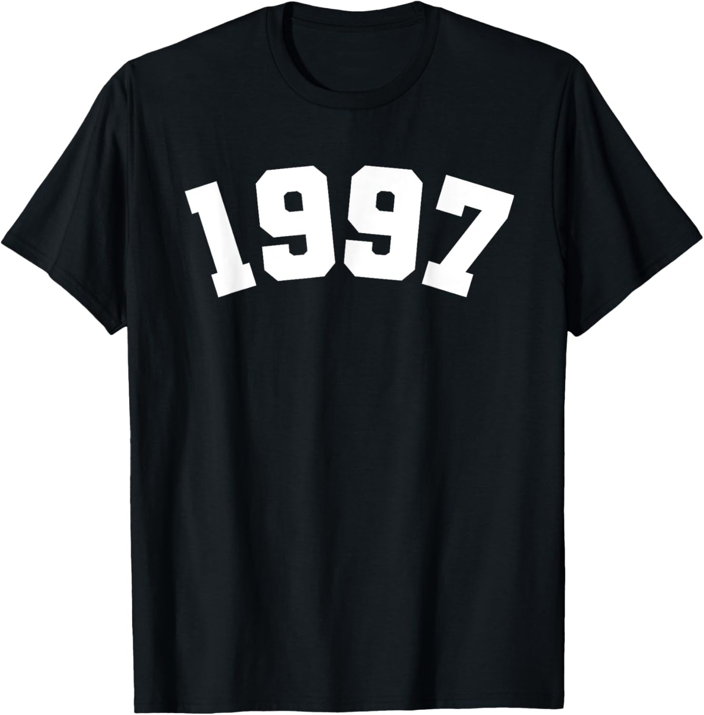 Classic 1997 Varsity Vintage College Style 27th Birthday T-Shirt - T-Shirt | Black