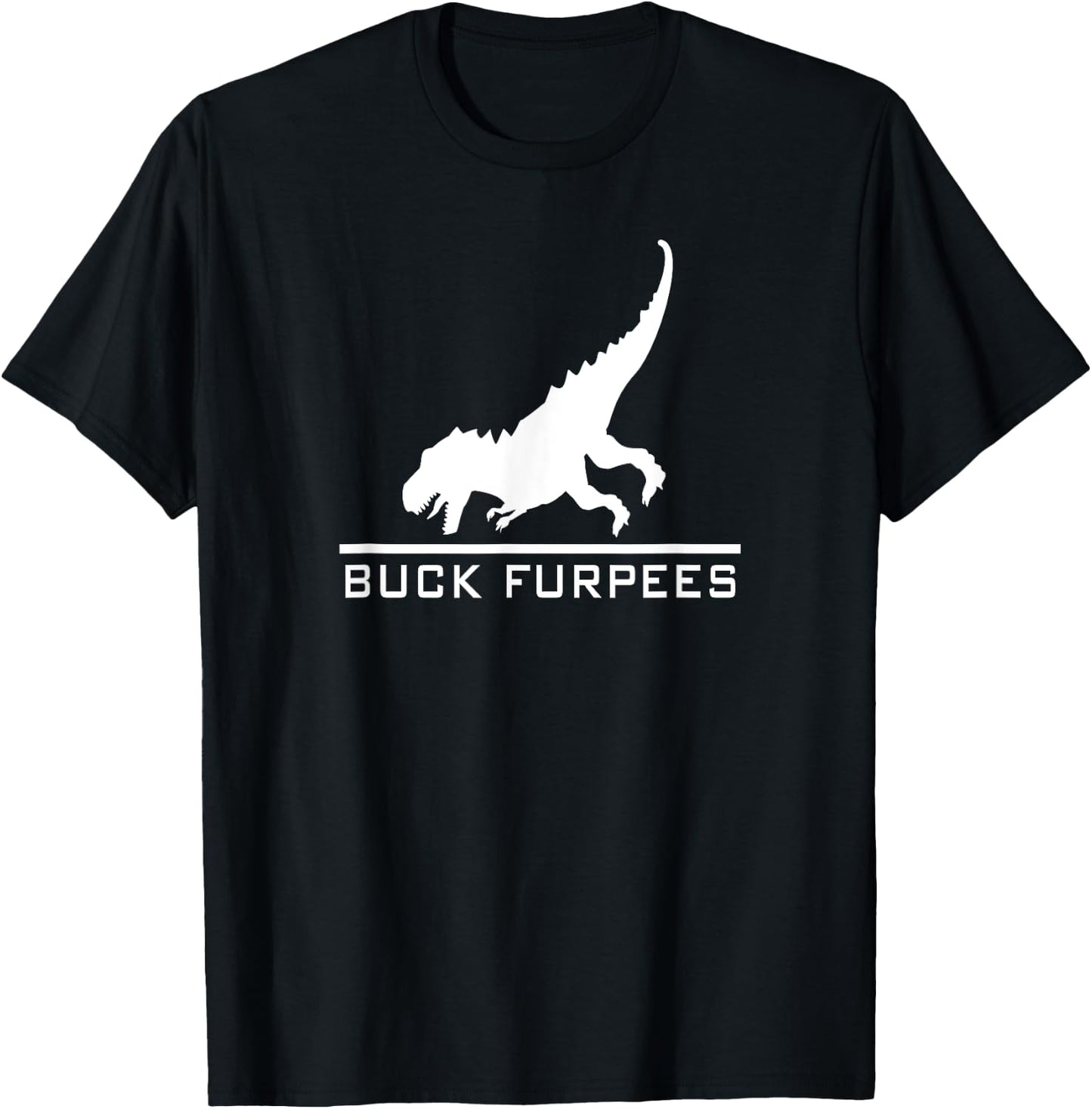 Buck Furpees Dinosaur - Funny Burpees Gym Workout Fitness T-Shirt - T-Shirt | Black