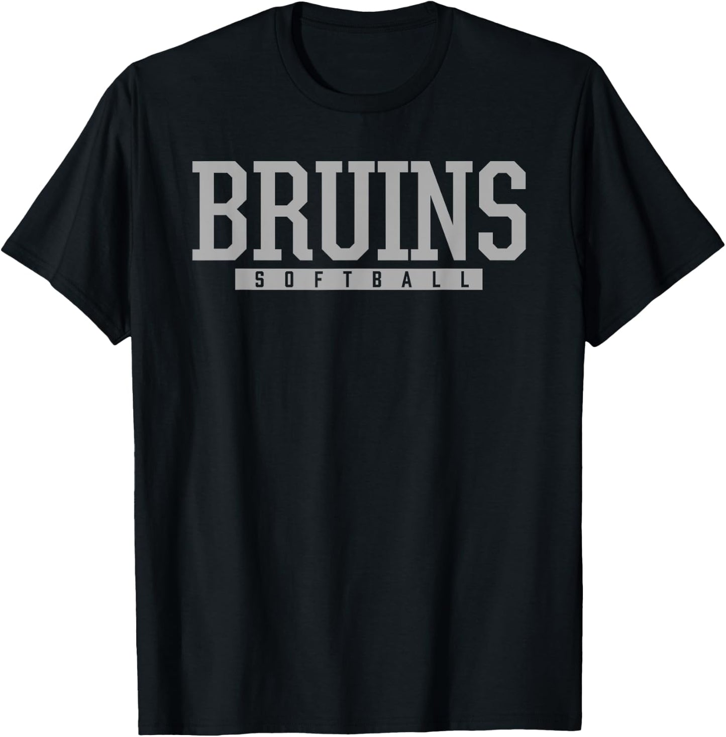 Ponderosa Bruins Softball HS T-Shirt - T-Shirt | Black