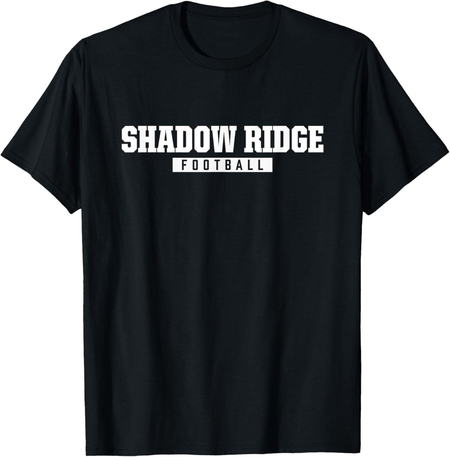 Shadow Ridge High School Football HS T-Shirt - T-Shirt | Black
