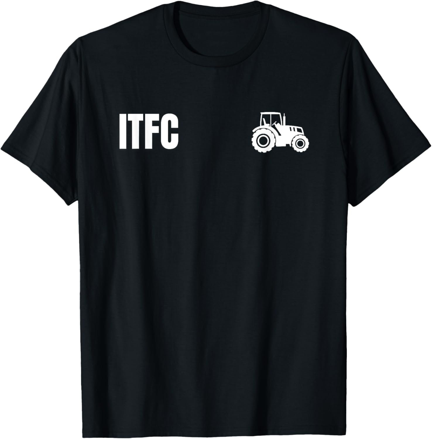 Football Top Uppa Town Tractor Boys 2024 Ipswich Town T-Shirt - T-Shirt | Black