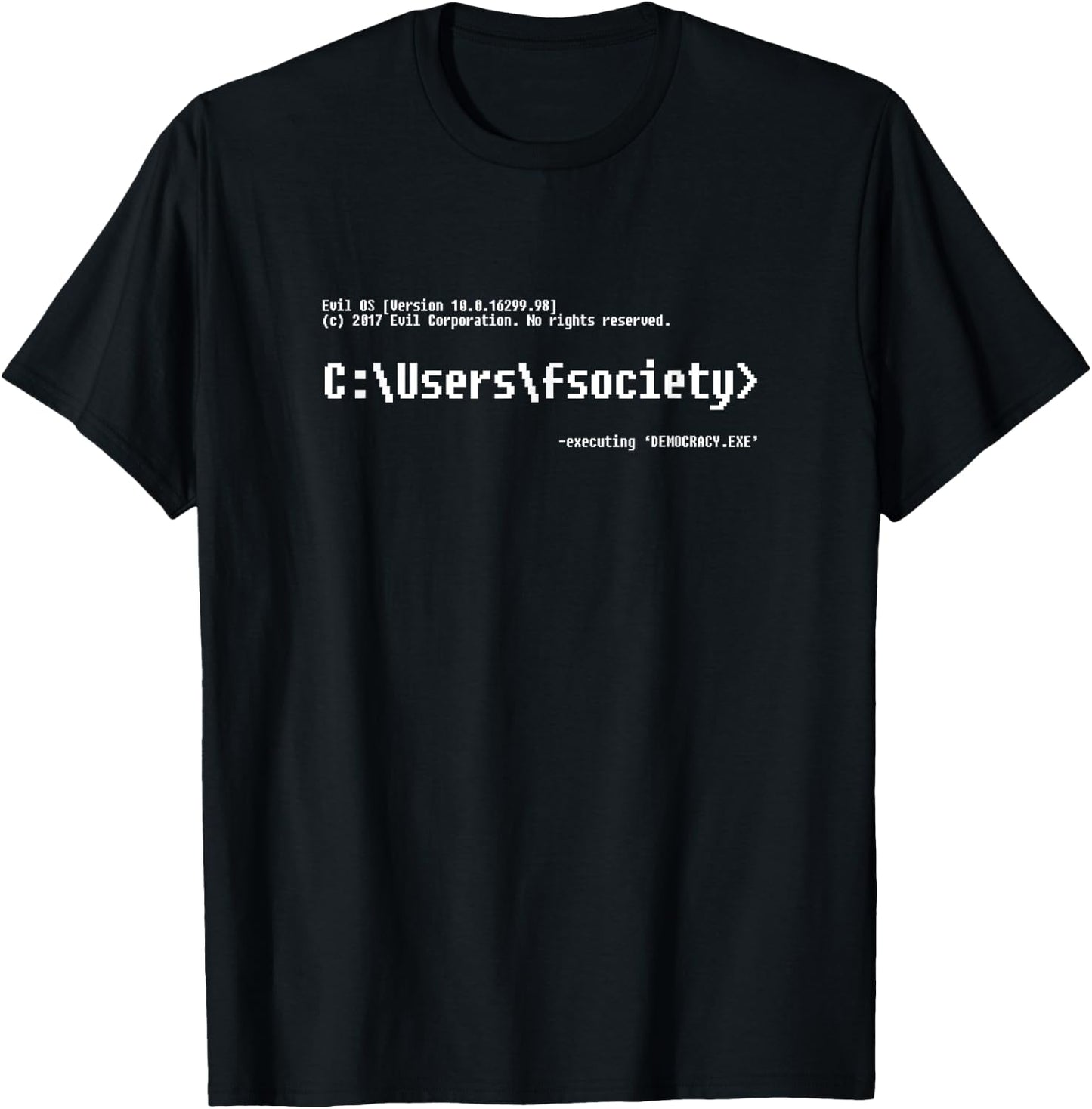 Fsociety - Sysadmin T-Shirt - T-Shirt | Black