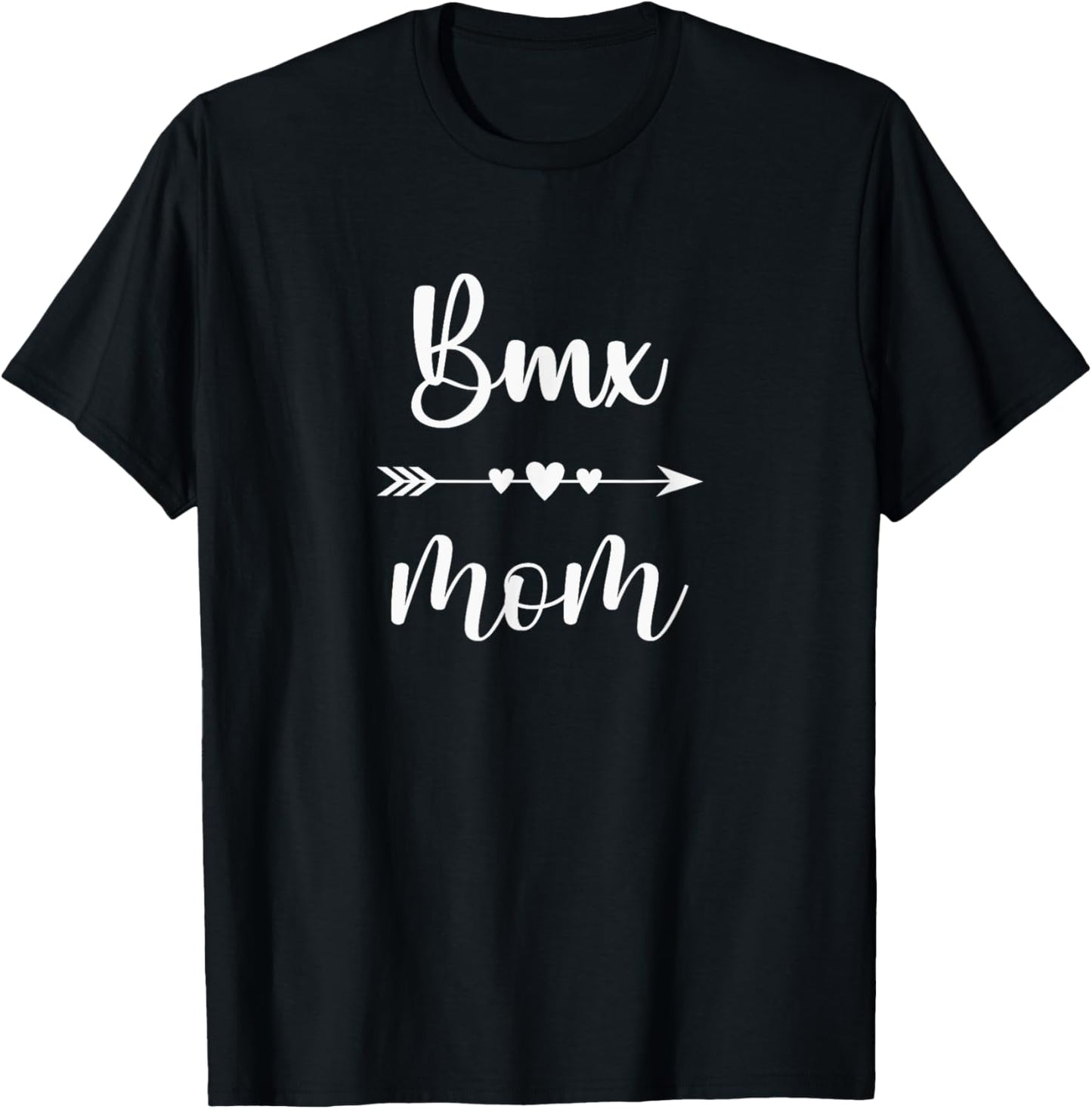 Bmx Mom Biker Rider Racing Gift Funny Cyclist Mom T-Shirt - T-Shirt | Black