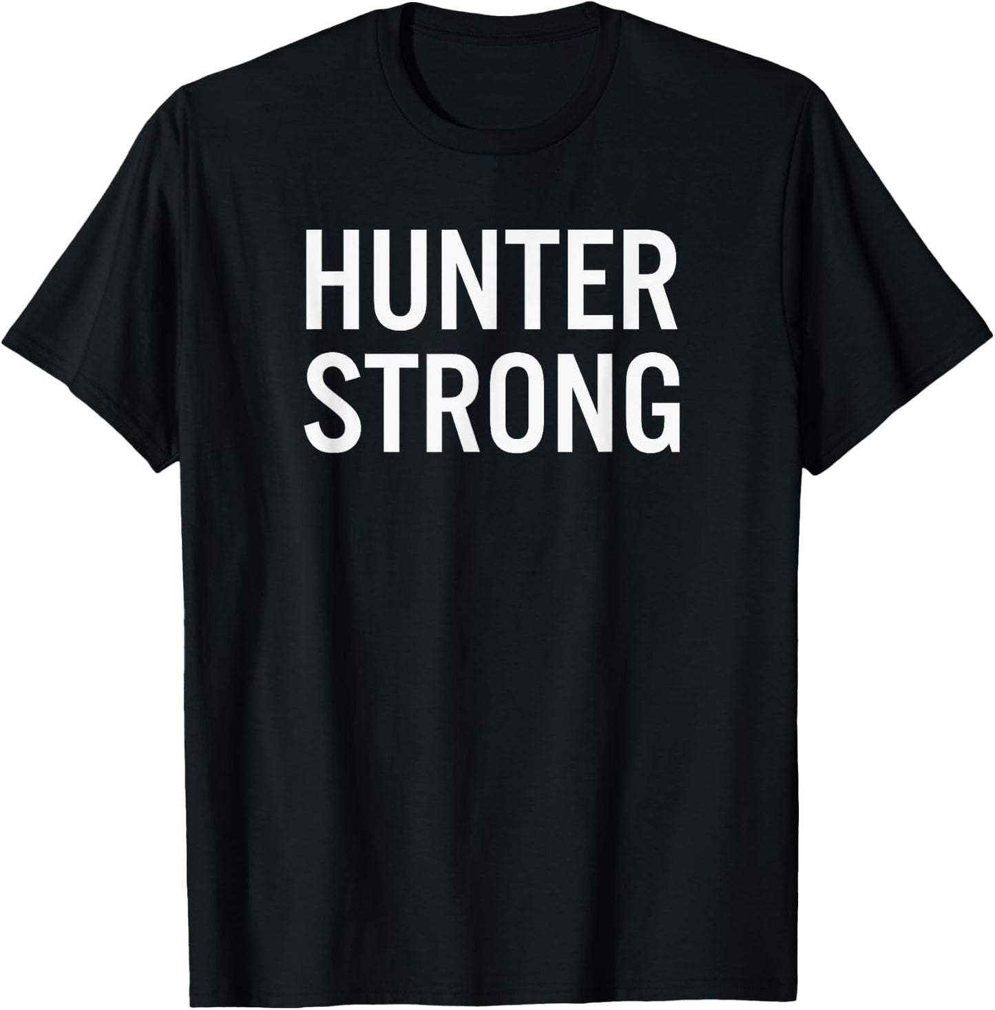 Hunter High School Strong T-Shirt - T-Shirt | Black