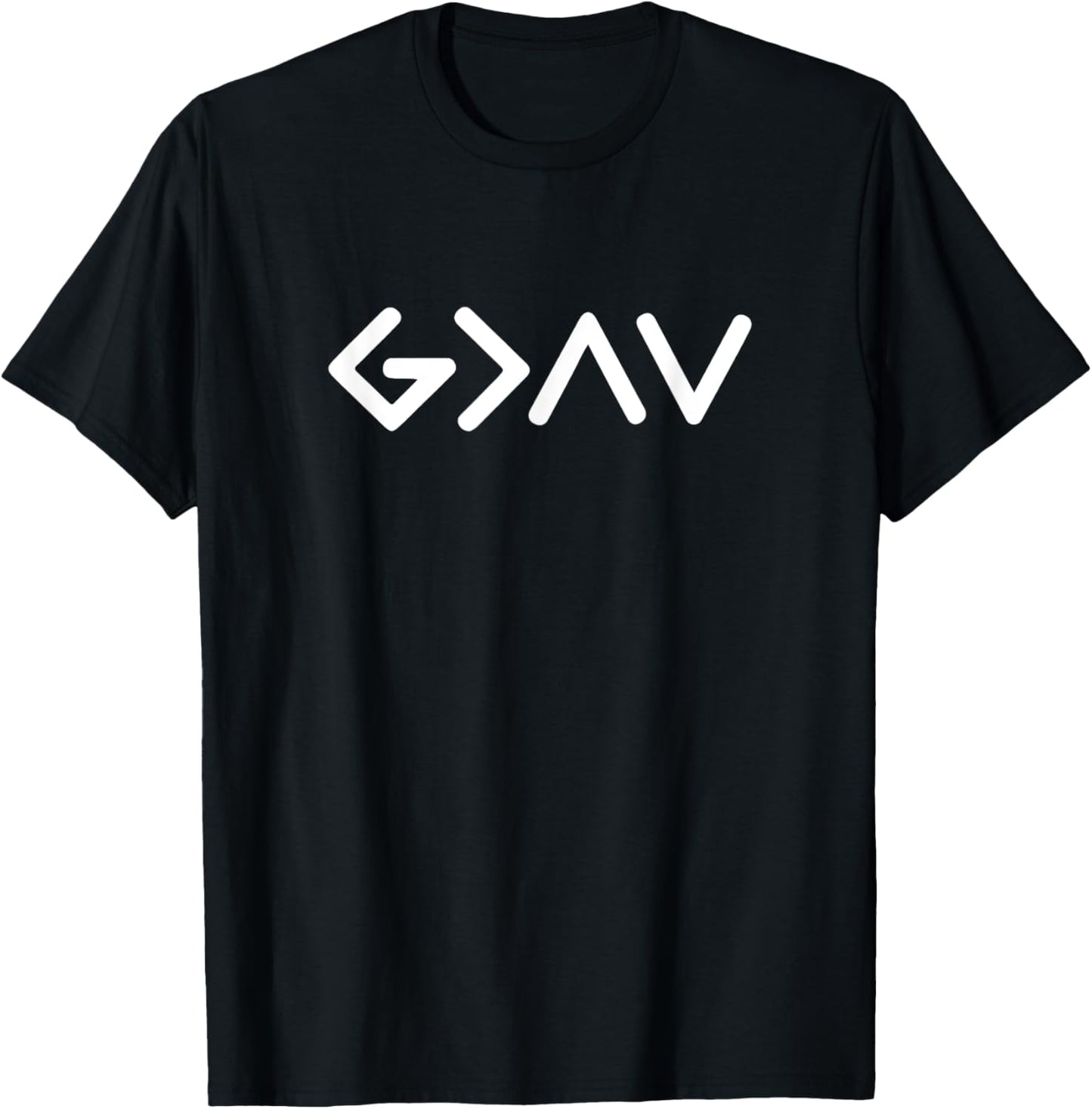 God is Faithful More Than Highs and Lows Christian Men Women T-Shirt - T-Shirt | Black