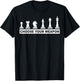 Funny Chess For Chess Lover Kids Boys Girls Cool Player T-Shirt - T-Shirt | Black
