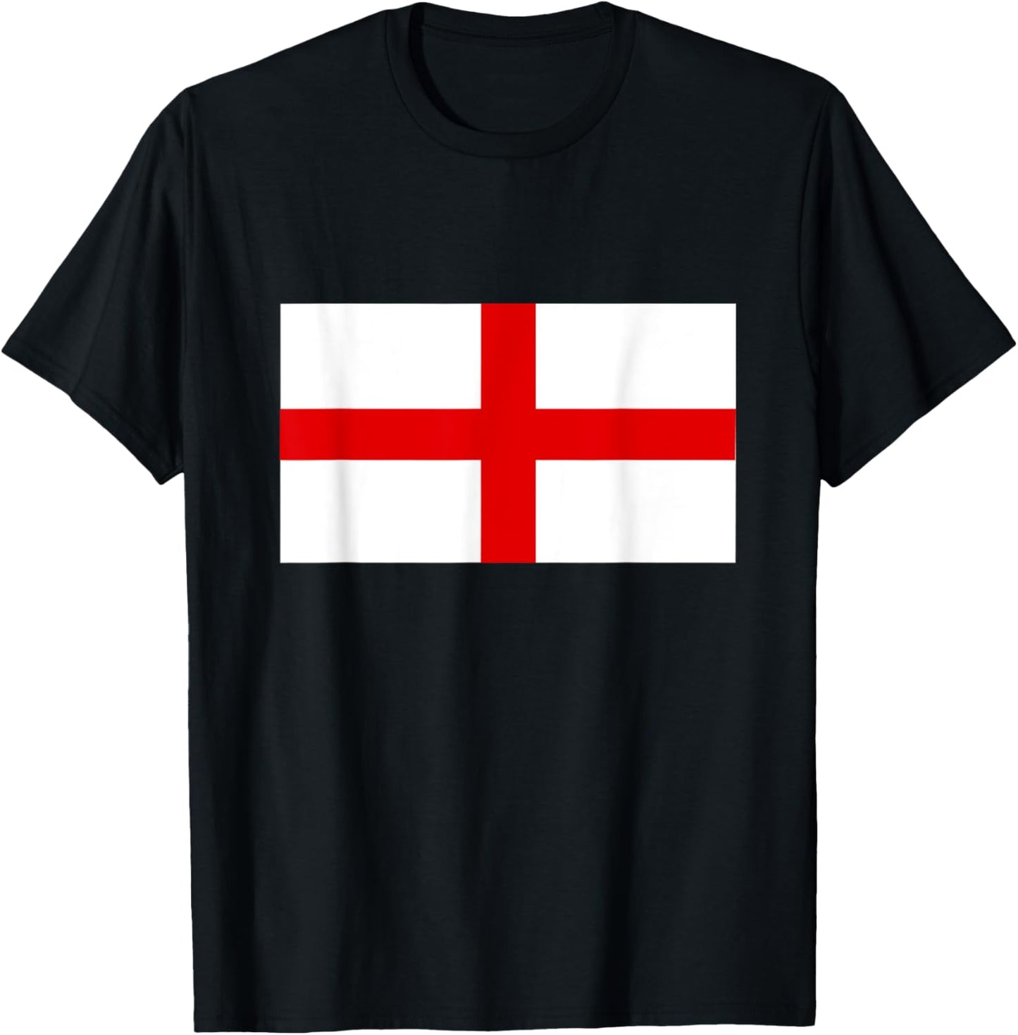 England Flag for English Men Women Kids King's Day T-Shirt - T-Shirt | Black