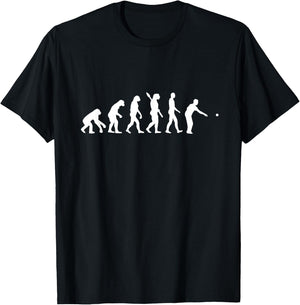 Boule Evolution - Ideal Gift Petanque Boccia T-Shirt - T-Shirt | Black