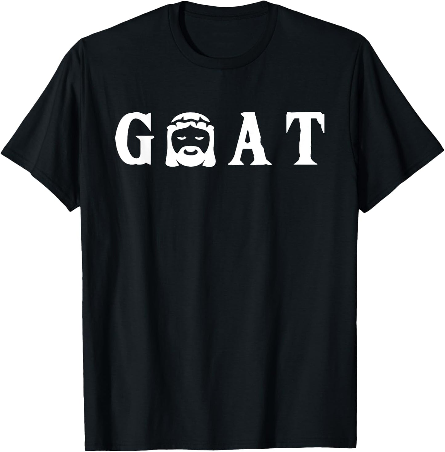 GOAT Jesus Christian Gift T-Shirt - T-Shirt | Black
