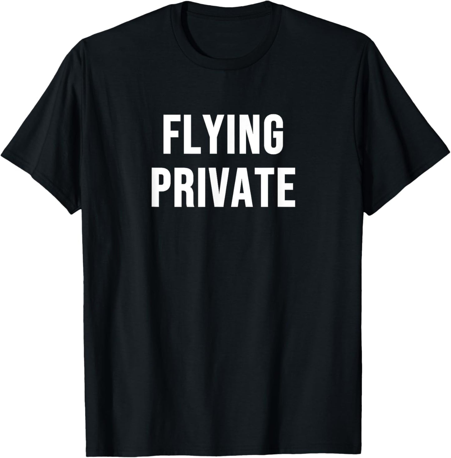 Flying Private T-Shirt - T-Shirt | Black