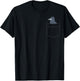 Crow Bird In The Pocket Cute Raven Crow T-Shirt - T-Shirt | Black