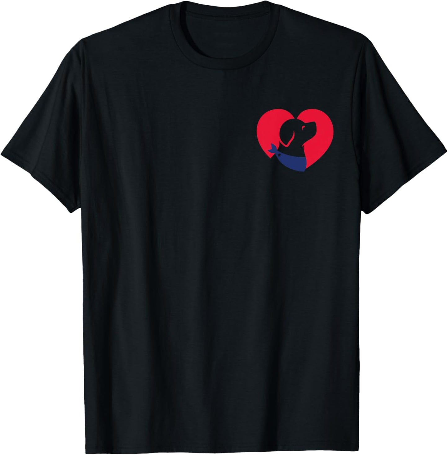 Street Tails Animal Rescue Staff, LargeW T-Shirt - T-Shirt | Black