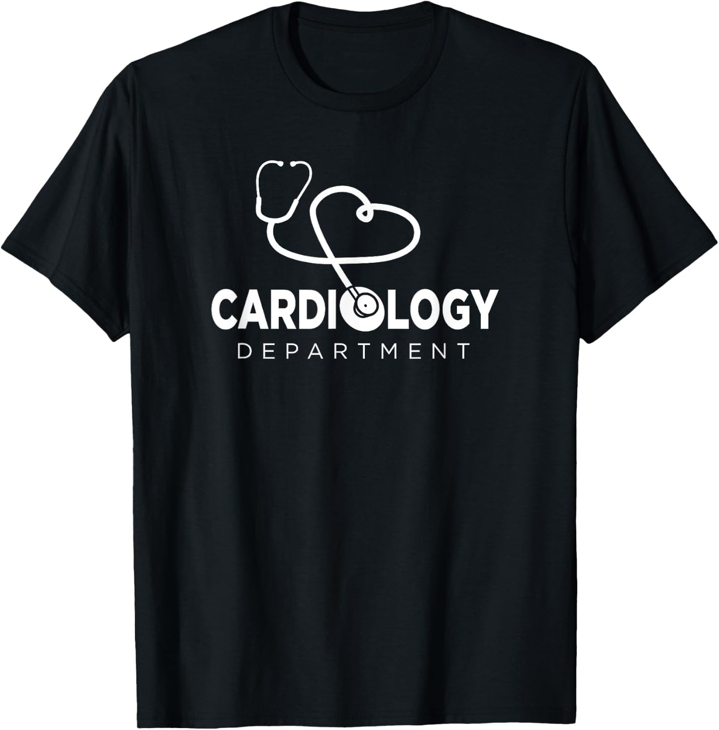 Cardiologist Cardiovascular Technologist & Cardiology Nurse T-Shirt - T-Shirt | Black