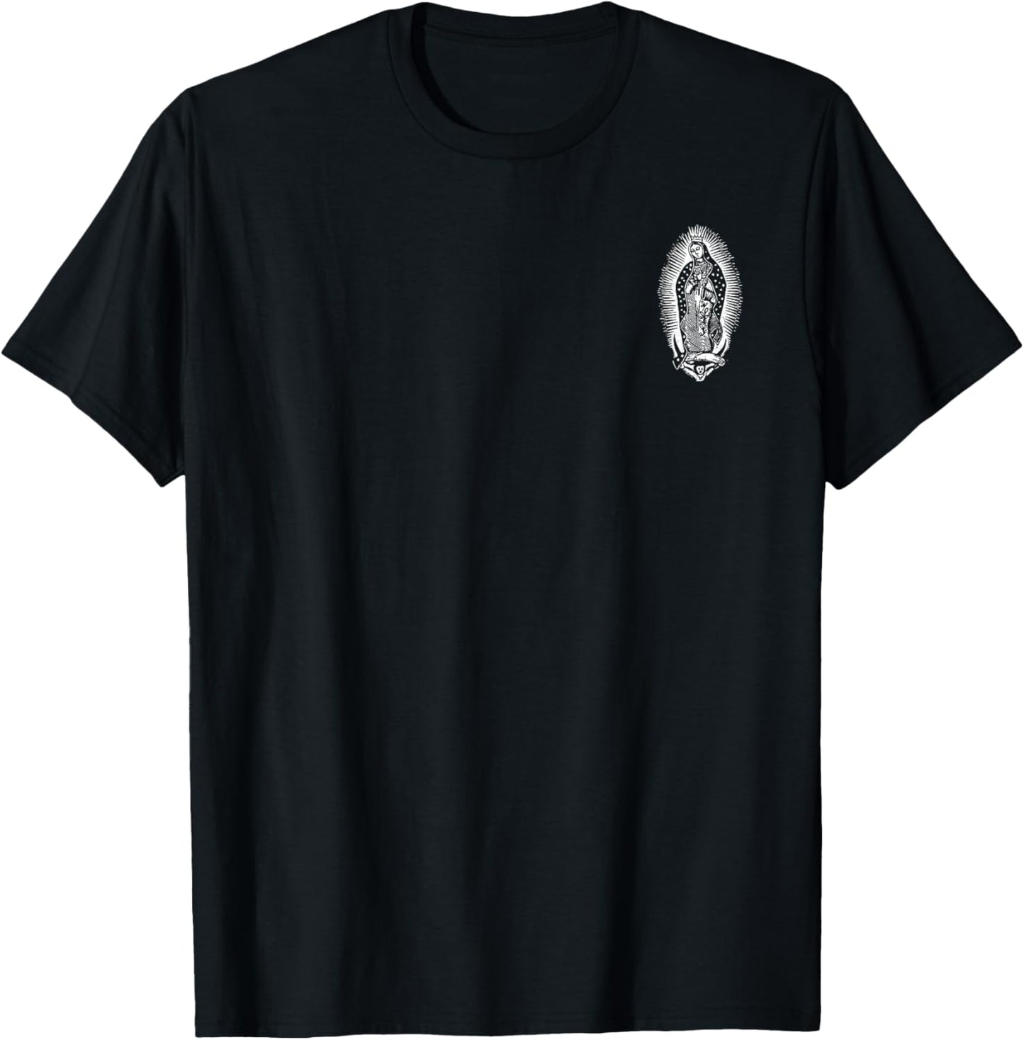Our Lady of Guadalupe Virgin Mary Mother of Jesus T-Shirt - T-Shirt | Black