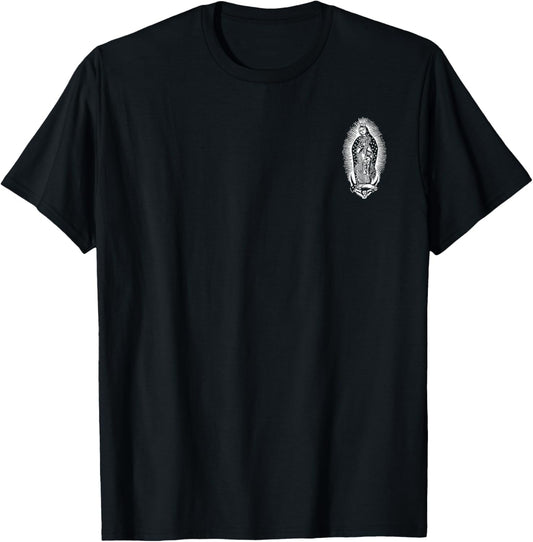 Our Lady of Guadalupe Virgin Mary Mother of Jesus T-Shirt - T-Shirt | Black